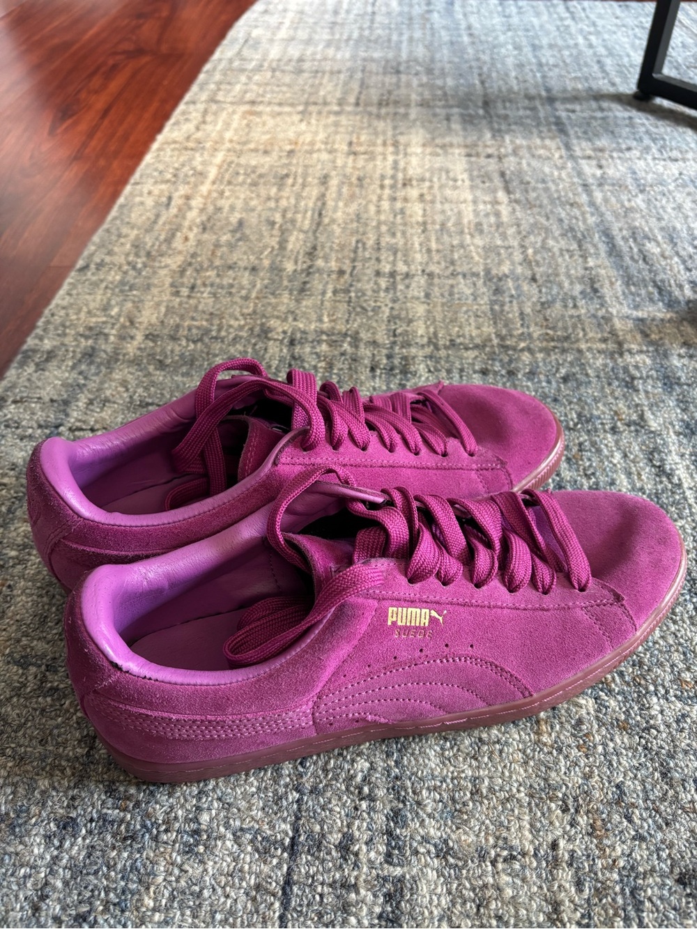 Puma Suede Classic Mono Iced Meadow Mauve Purple Men’s 10.5 Sneakers